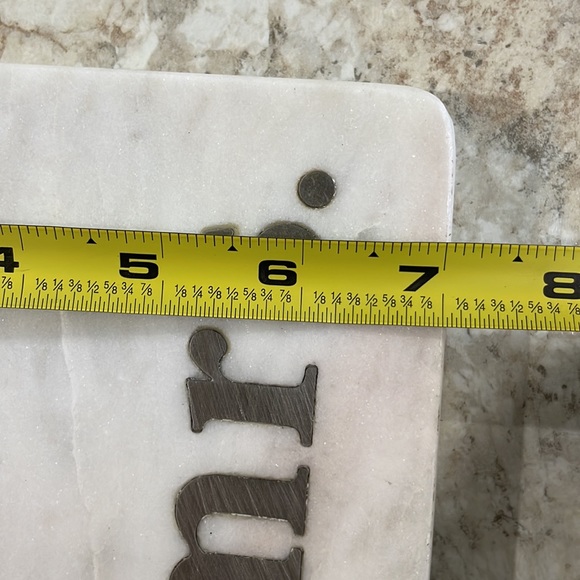 MudPie Marble Cheese Board/Serving Platter - Picture 3 of 3